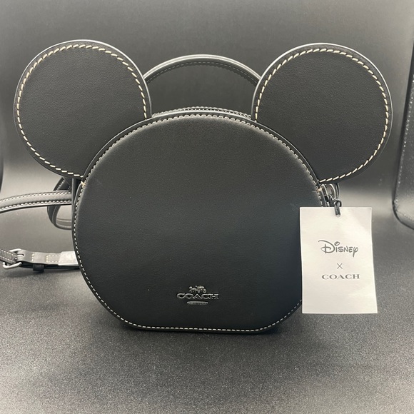 Disney X Coach Mickey Mouse Face Ear Bag - Picture 3 of 16